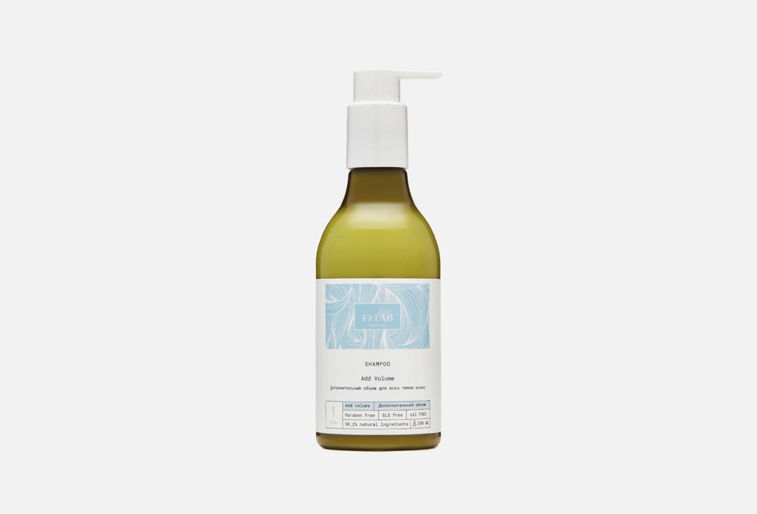 Изображение товара Шампунь для тонких волос 19LAB Additional volume
