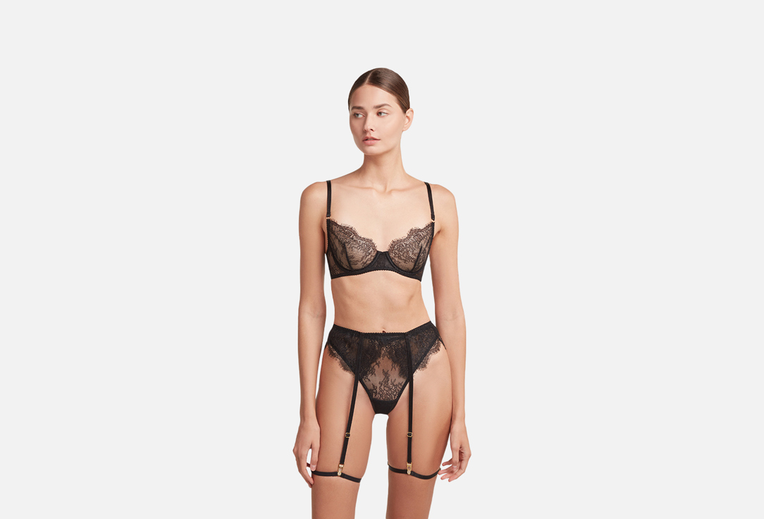 Siala lingerie Бюстгальтер Rose Черный р.75A