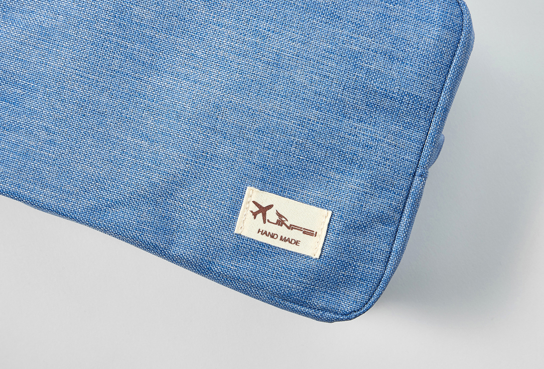 

Косметичка ESDEMIDA, Синий, Светло-синяя 1 шт