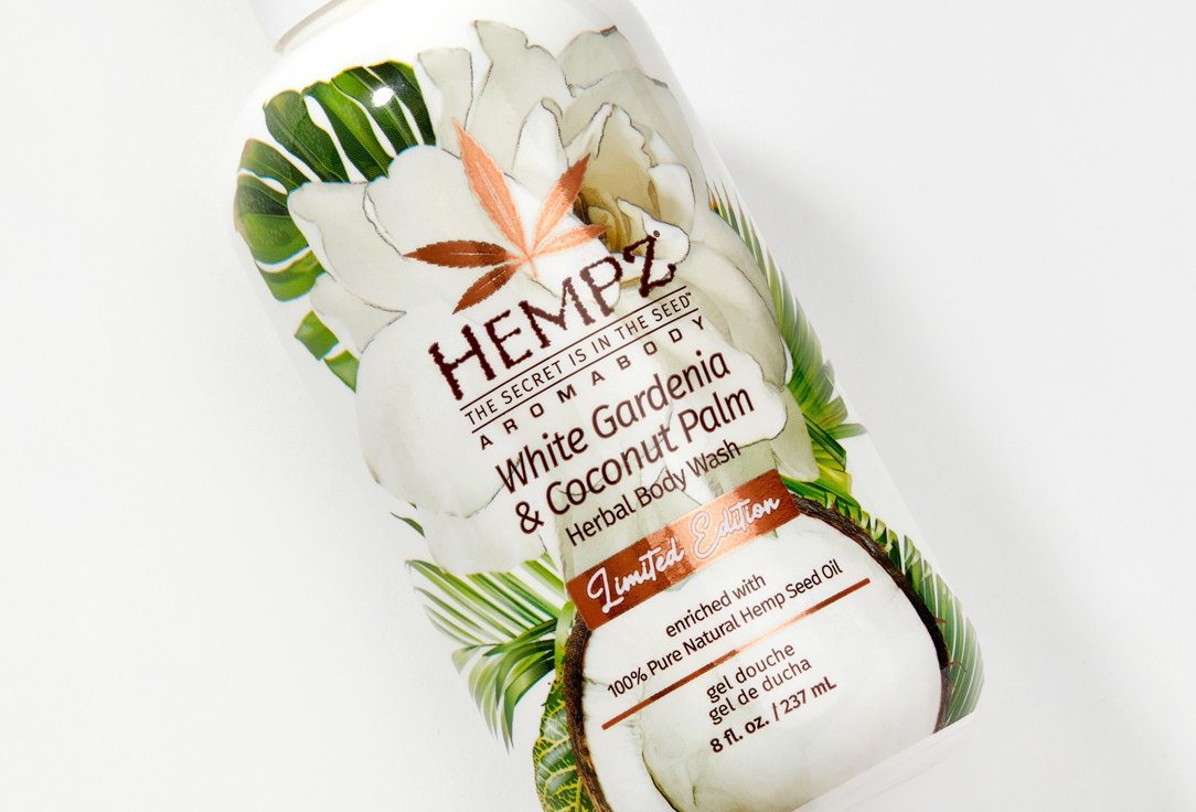Гель для душа HEMPZ White Gardenia & Coconut Palm  