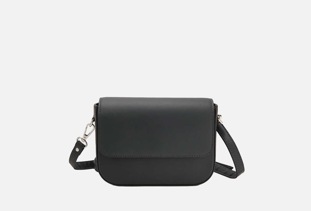 Изображение товара Женская сумка кросс-боди из натуральной итальянской кожи DINO DIANA Черная