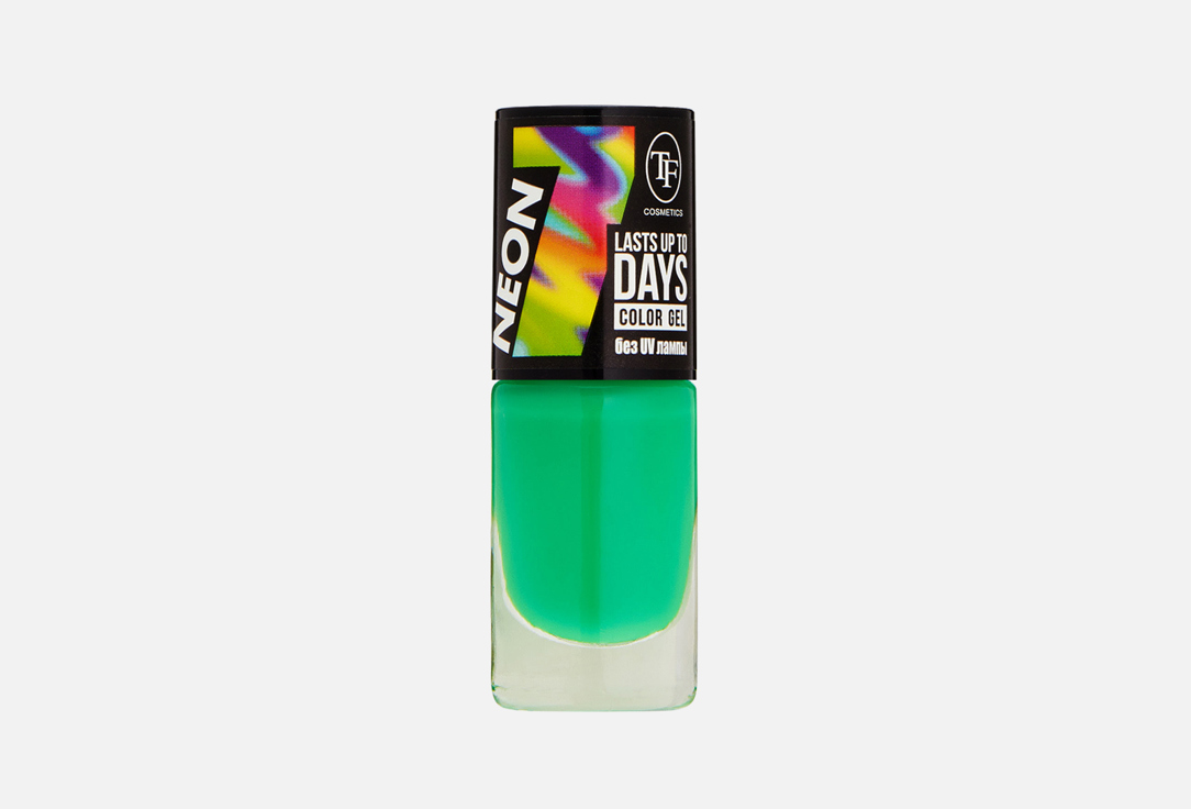 Лак для ногтей TF Cosmetics NEON 318  Green Splash/насыщенный зеленый яркий 
