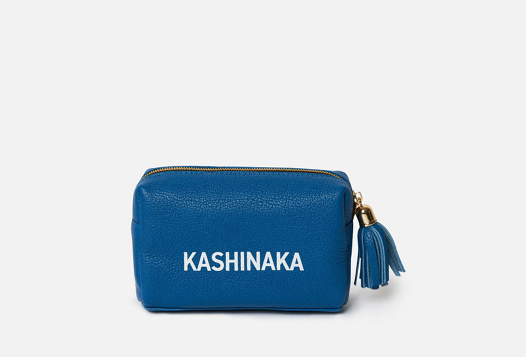 Косметичка KASHINAKA Botanic синяя M мл цена и фото