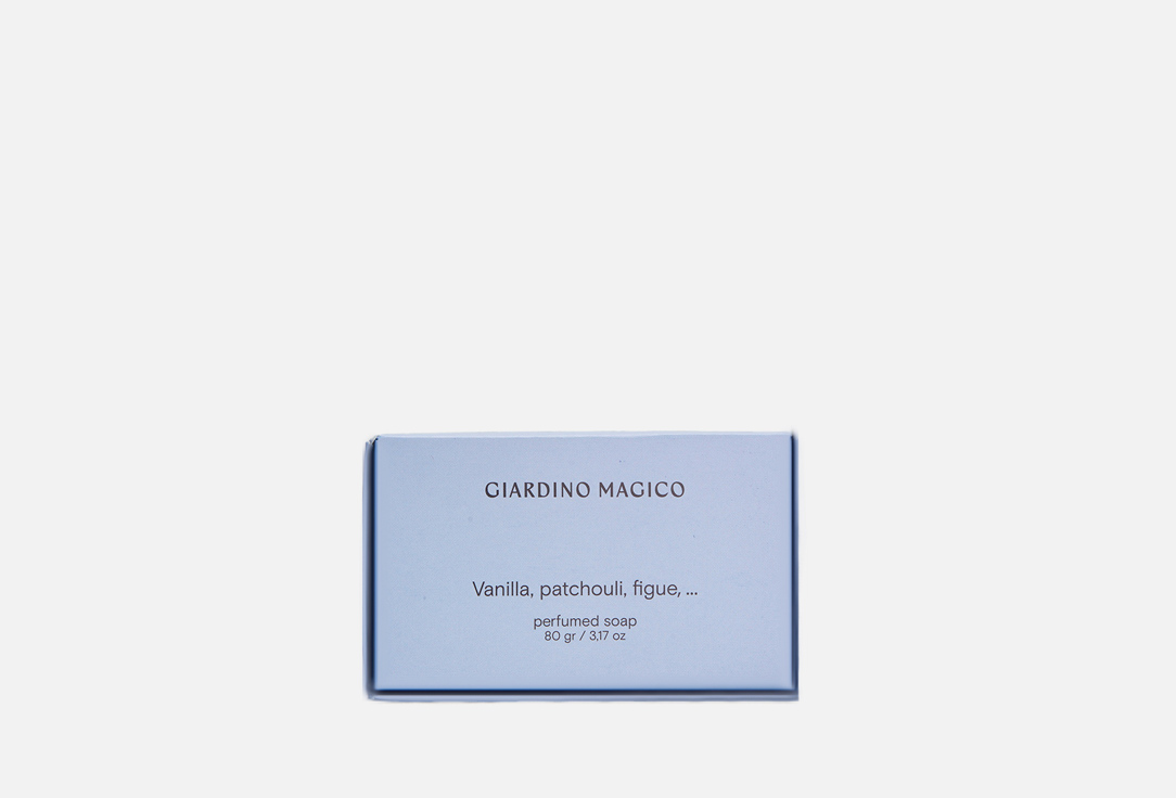 цена Парфюмированное мыло GIARDINO MAGICO Vanilla, patchouli, figue 80 г