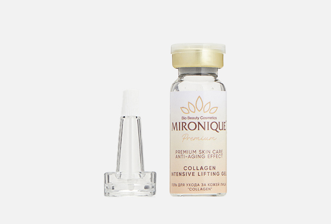 

Гель для лица MIRONIQUE, Natural Beuaty Gel Collagen 10 мл