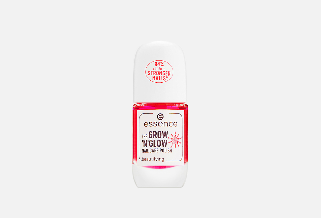

Лак для ухода за ногтями ESSENCE, Розовый, THE GROW'N'GLOW 8 мл