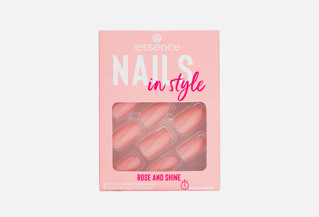 Накладные ногти nails in style 14 ESSENCE Nails in style 12 шт