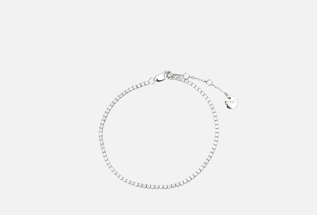 

Браслет серебряный MIE, С фианитами 1 шт