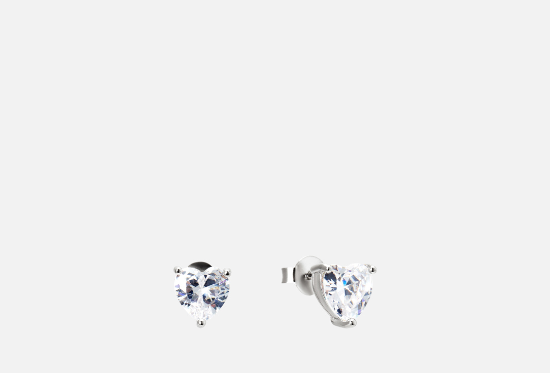 Изображение товара Серебряные серьги-гвоздики Sophia с фианитами 7 мм из коллекции Hollywood