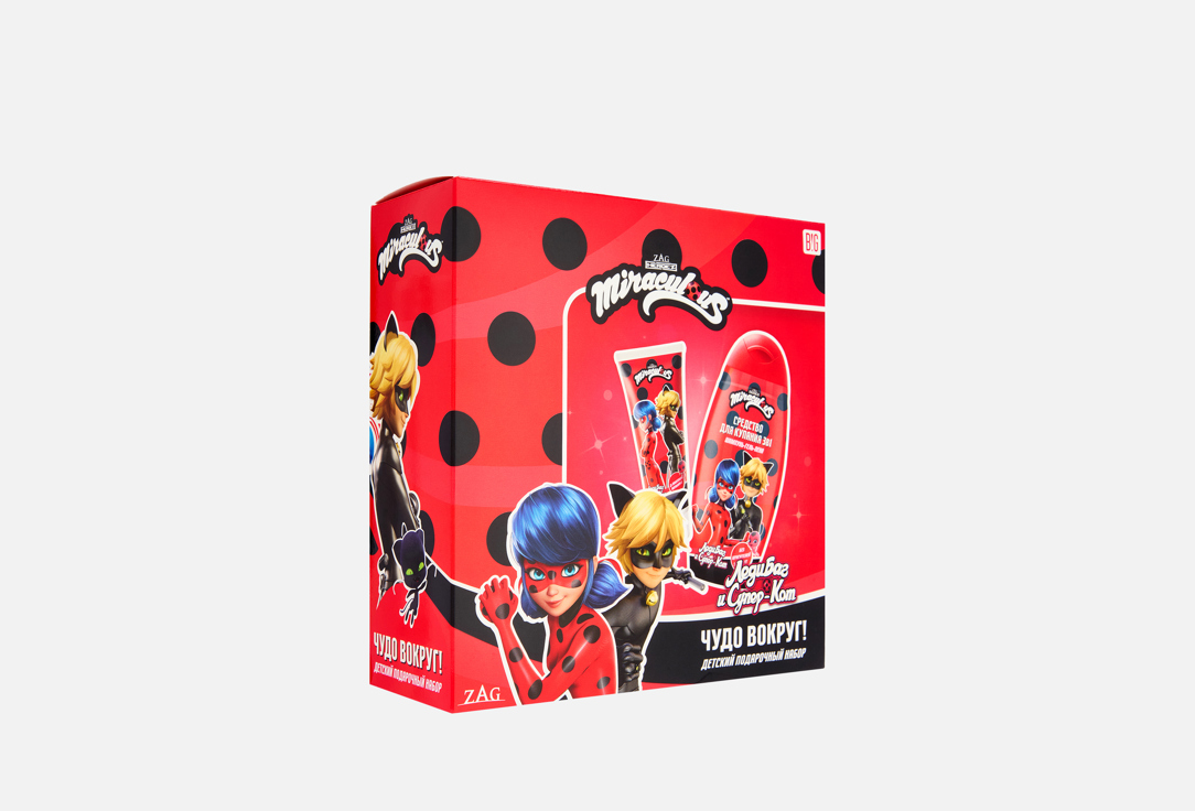 Изображение товара Подарочный набор Леди Баг и Супер Кот Чудо вокруг! 3в1 шампунь и крем для малышей