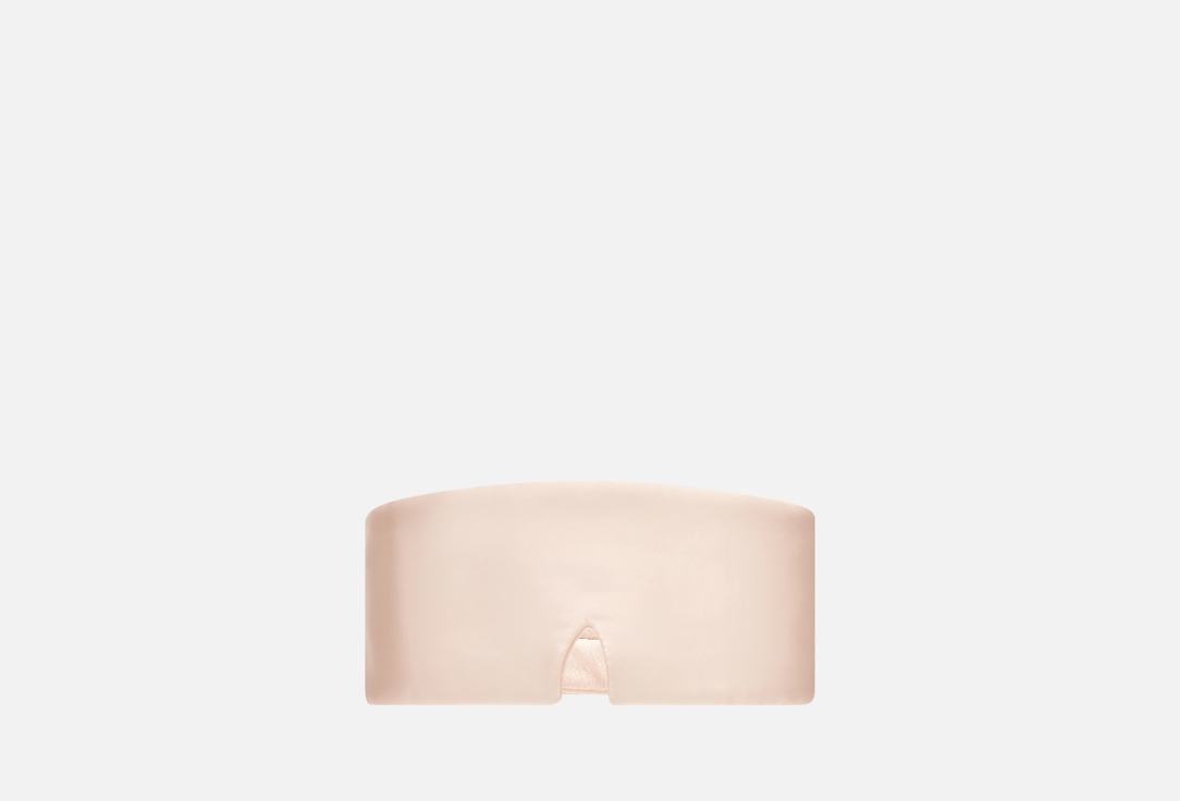 Изображение товара Шелковая повязка для сна на липучке silk lovers Бежевый