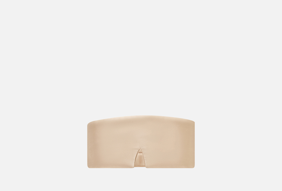 Изображение товара Шелковая повязка для сна на липучке silk lovers Кофе