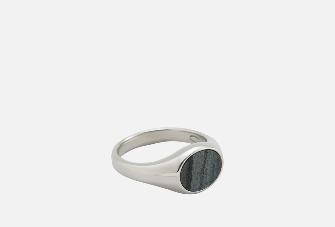 Кольцо серебряное SUMEI CARBON Signet 