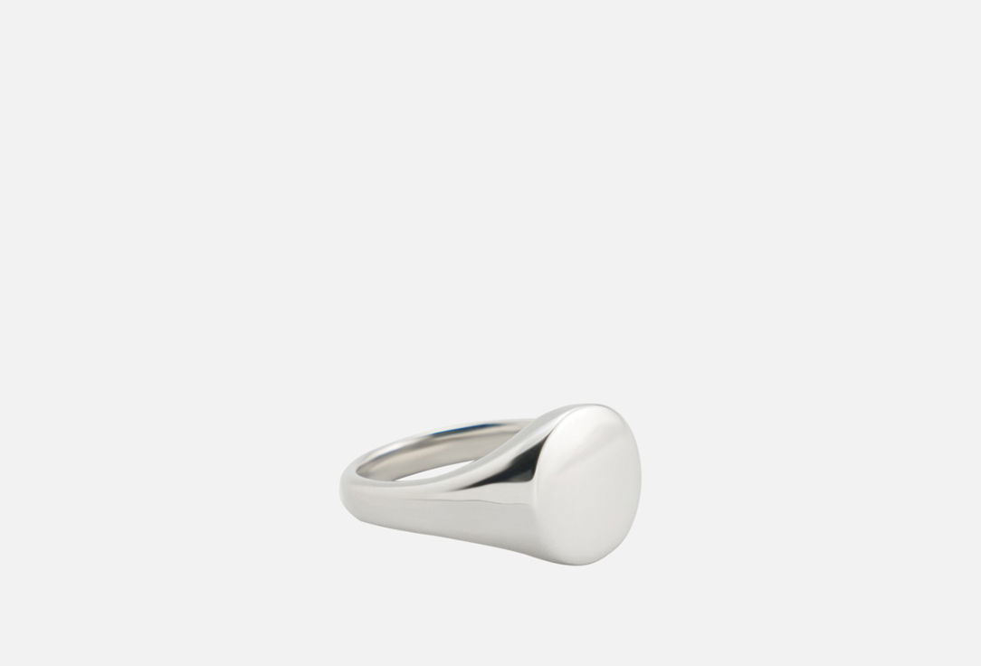 Кольцо серебряное SUMEI SOLO Signet 18 мл серебряное кольцо с изумрудом натуральный коллекция колосок без покрытия размер 18