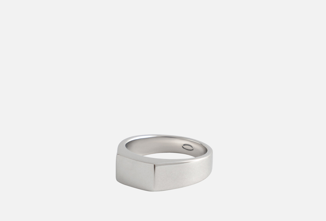 Кольцо серебряное SUMEI SHAPE 16 мл серебряное кольцо с хромдиопсидом натуральный коллекция ривьера покрытие чистое серебро размер 16