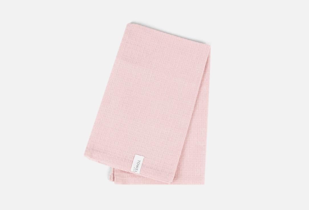

Вафельное полотенце TOWELS BY SHIROKOVA, Розовый, Клубничное мороженое 40х60 1 шт