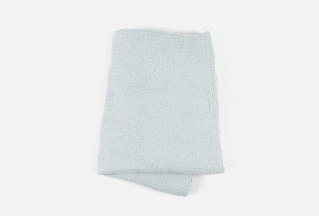 

Покрывало из муслина TOWELS BY SHIROKOVA, Голубой, Прозрачный лед 1 шт