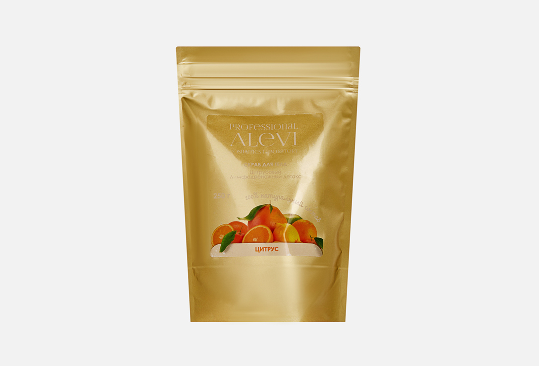 Изображение товара Сухой скраб для тела AleVi цитрусовый