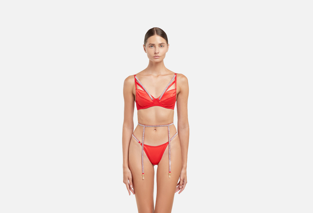 Бюстгальтер LE MONDE Shine Red 75C мл