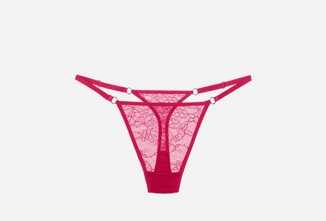 Изображение товара Трусики стринги Le Monde Meg Pink из французского кружева для женщин