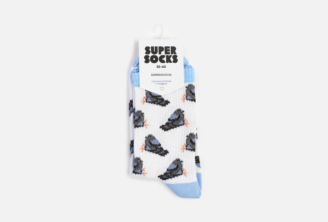 Носки SUPER SOCKS Курлык 40-45 мл носки super socks белый 40 45