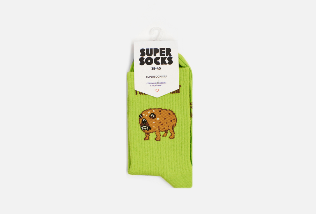 Носки SUPER SOCKS Гавкошмыг 40-45 мл носки super socks white 40 45 размер