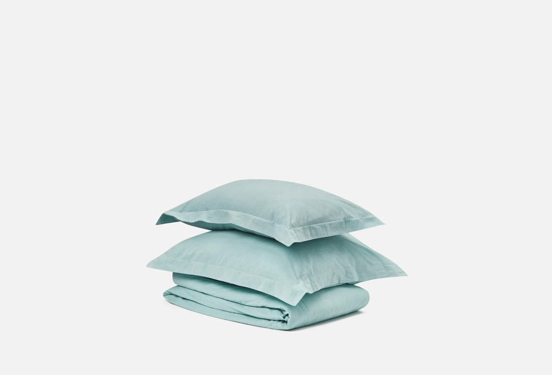 Изображение товара Комплект постельного белья Вещи и сны Boiled cotton евро Мята