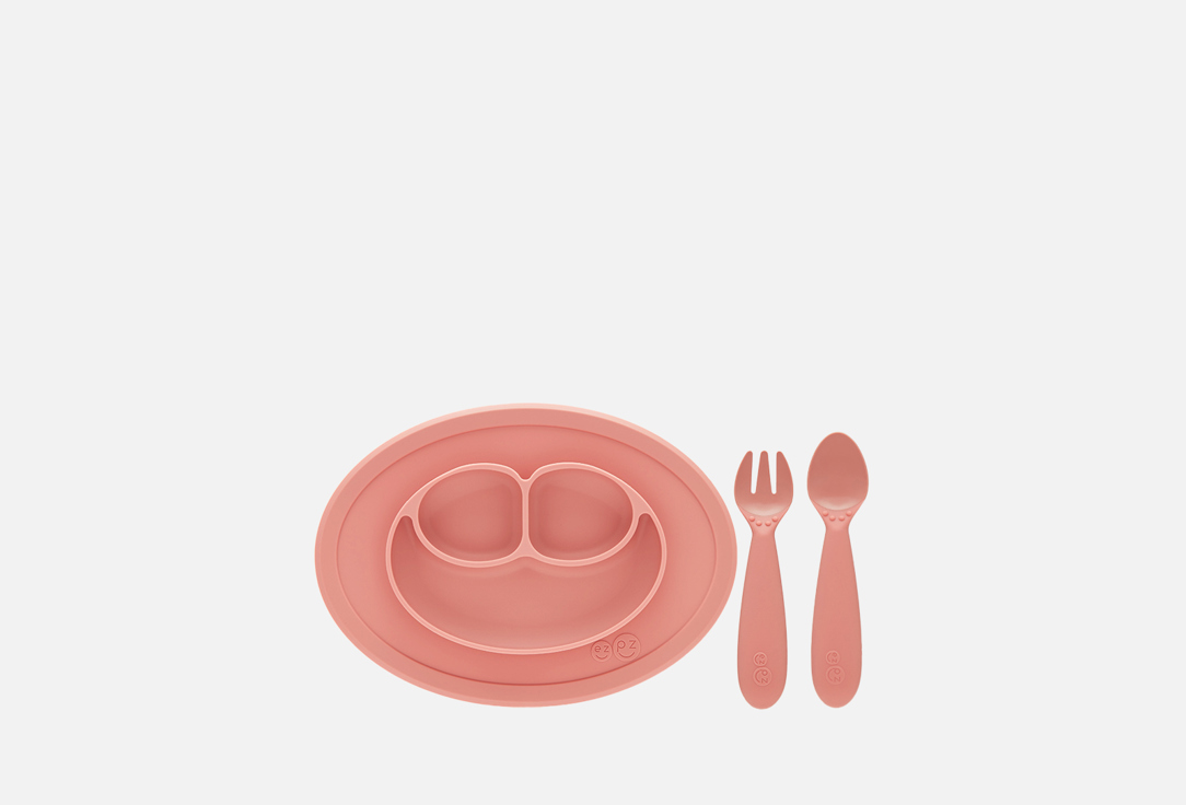 Набор посуды для малышей EZPZ Mini Feeding Set (blash) 3 шт набор нарцисс нежно розовый 30 шт