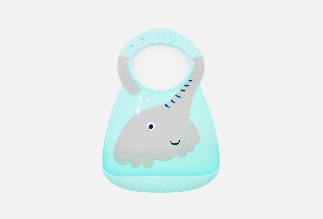 

НАГРУДНИК MAKE MY DAY, ELEPHANT mint 1 шт