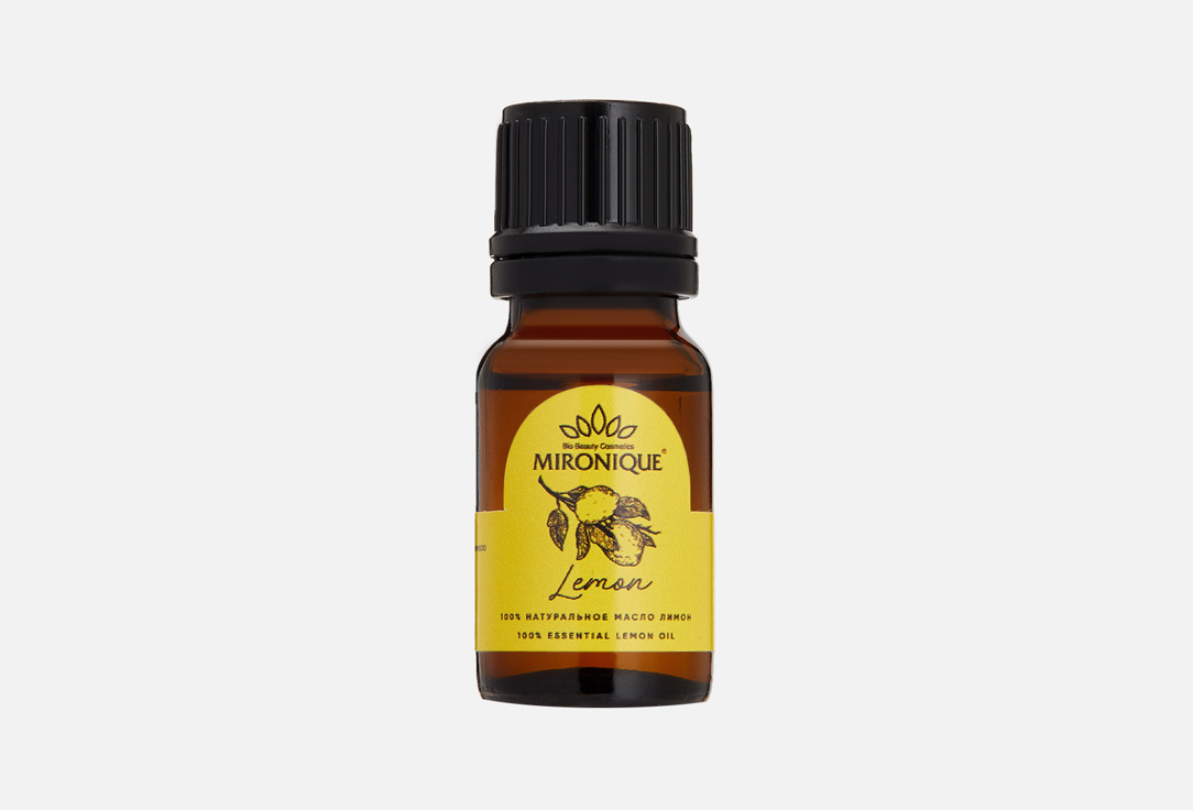Эфирное масло Mironique 100% essential lemon oil 