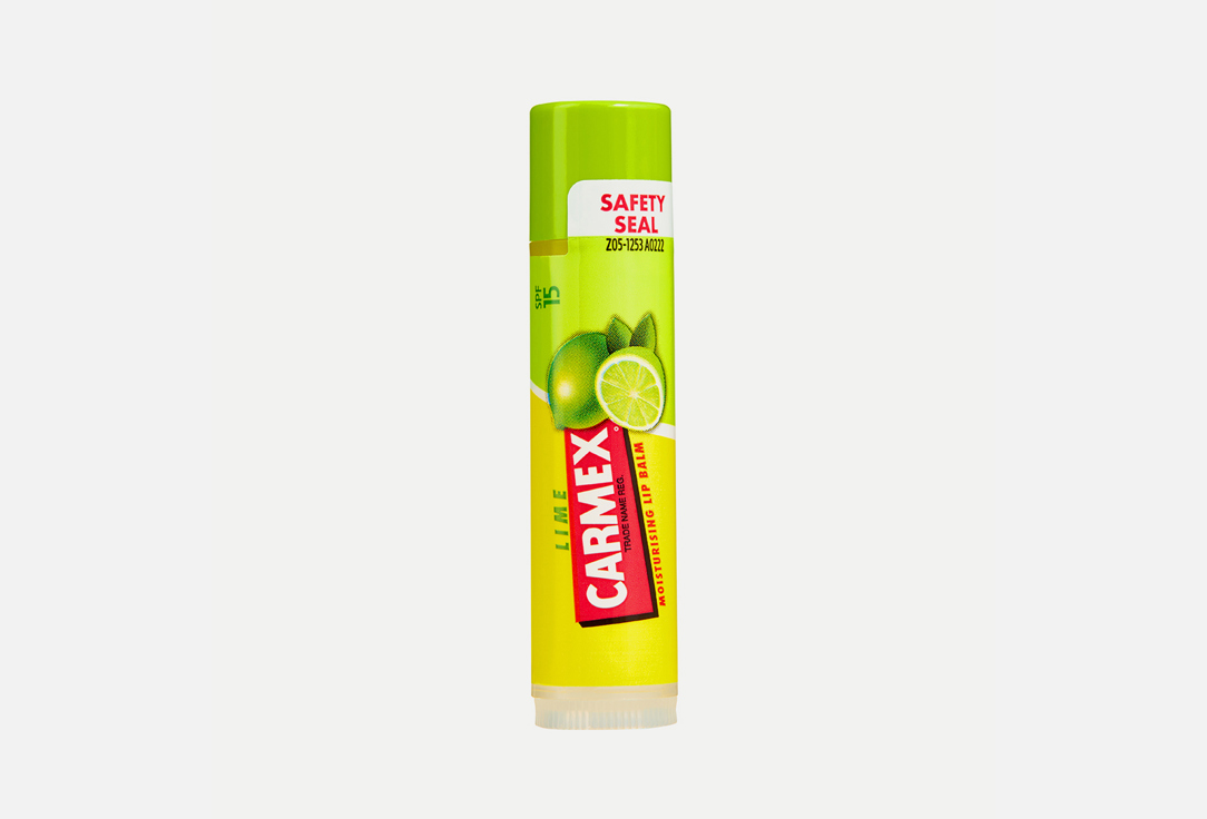 

Бальзам для губ SPF15 CARMEX, Прозрачный, Lime 4.25 мл