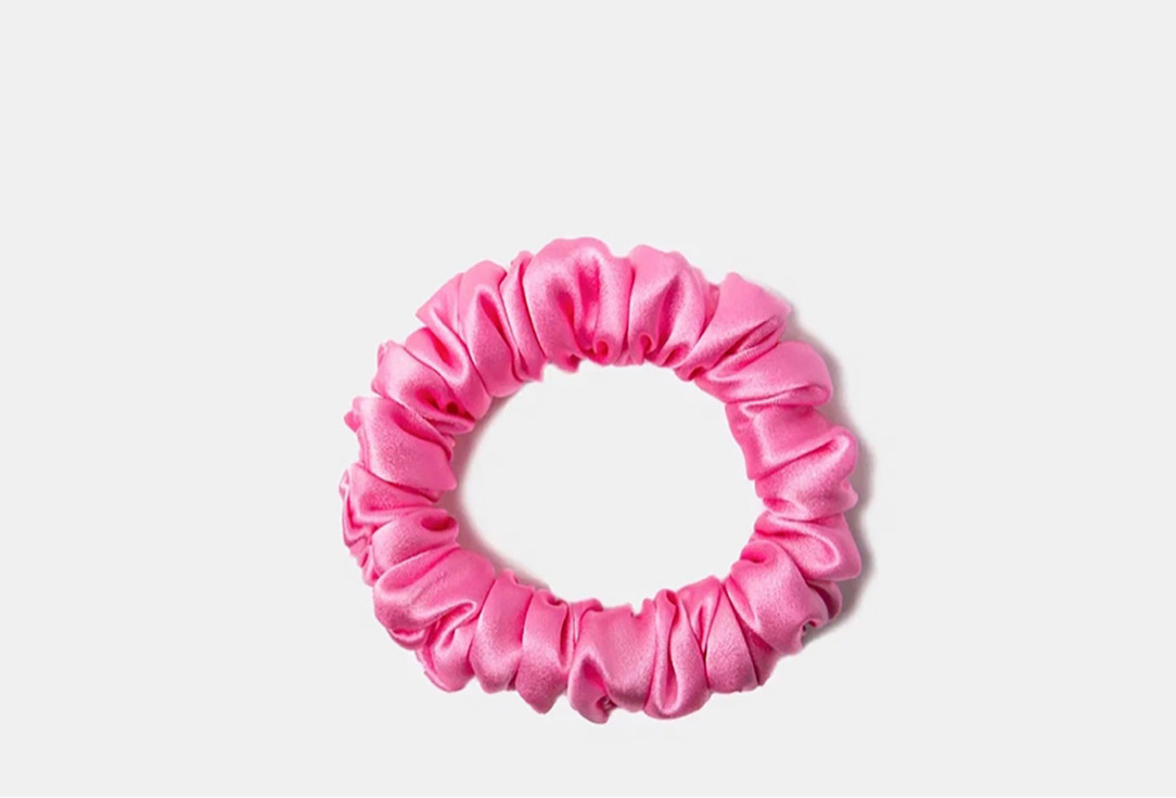 шелковая резинка для волос SILK UNIVERSE Розовый пион 1 шт цена и фото