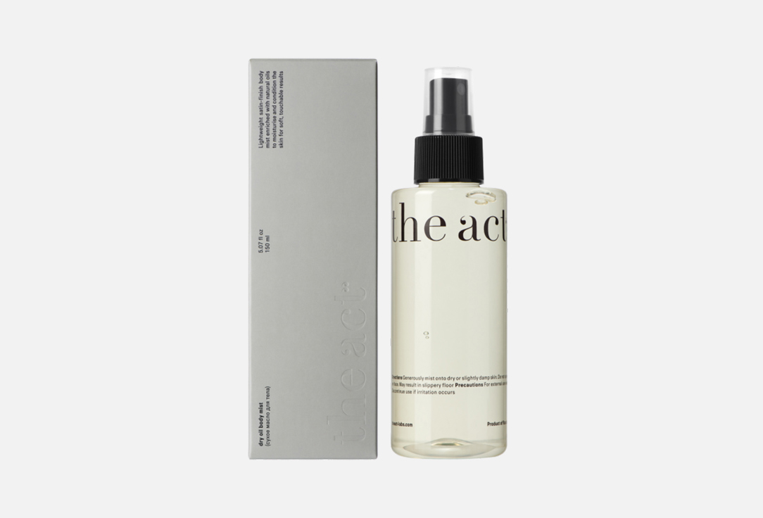 Изображение товара Сухое масло для тела The Act Dry oil body mist