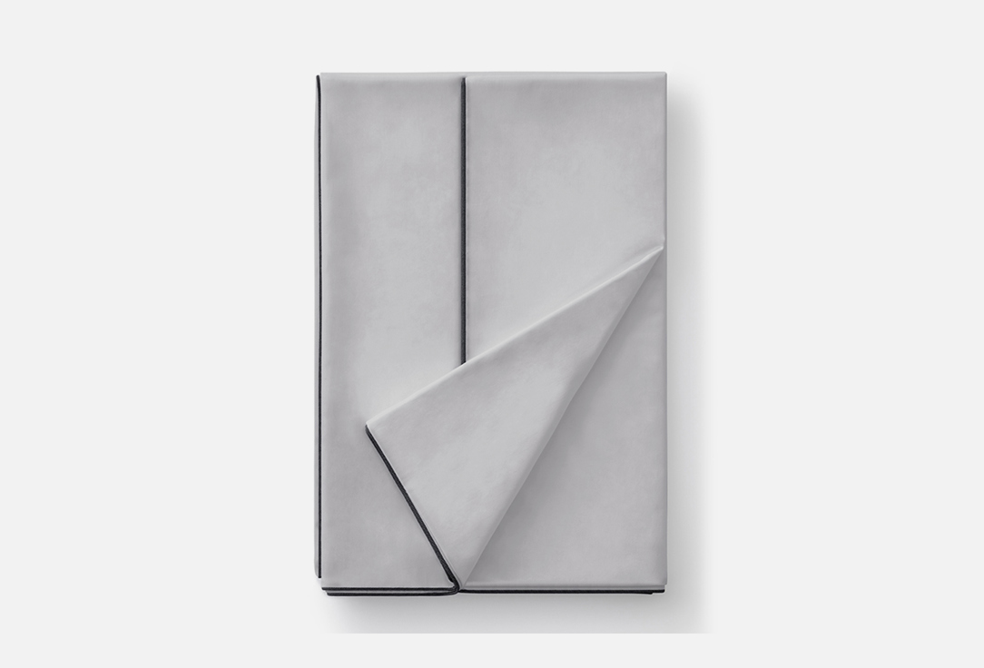 

Пододеяльник SOFT SILVER, Серебряный, Благородное серебро, 148х215