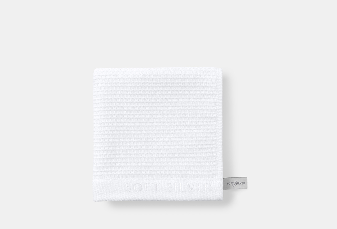 Изображение товара Полотенце махровое Soft Silver Альпийский снег 30х30