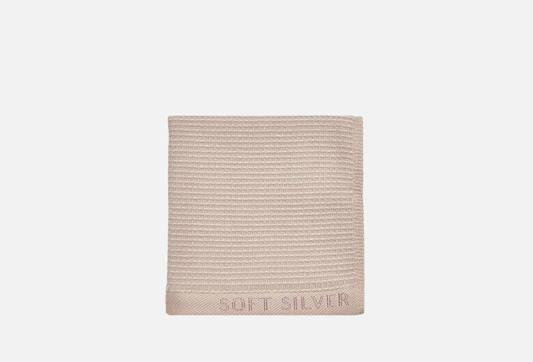 Полотенце махровое Soft Silver Песчаный берег 30х30 