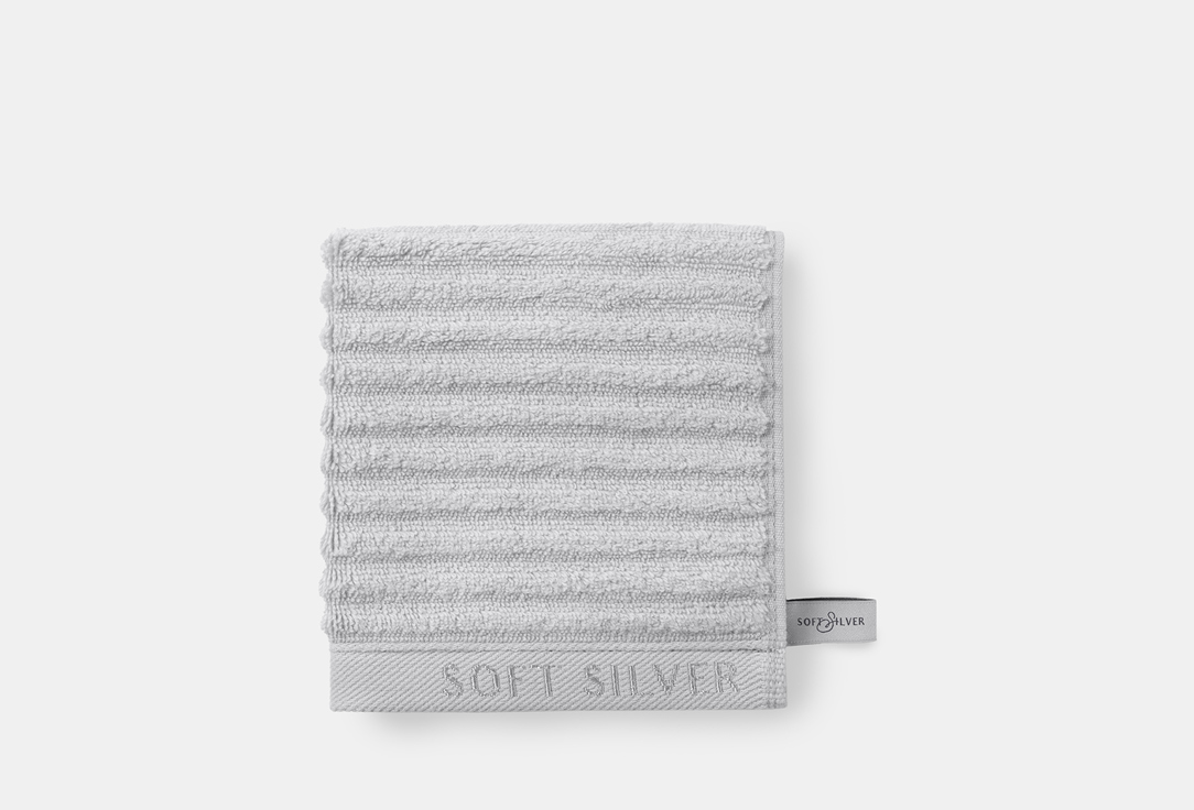 Изображение товара Полотенце махровое Soft Silver Благородное серебро 30х30