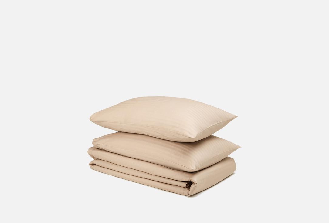 Изображение товара Комплект постельного белья Verossa Stripe, Bronze, евро