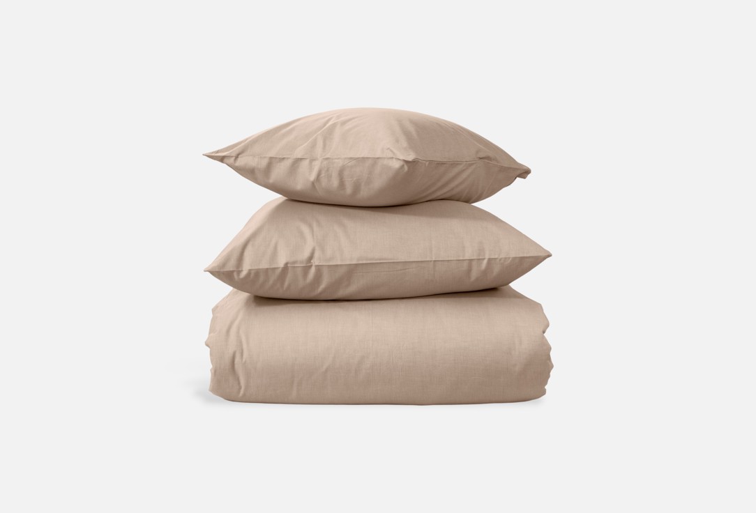 Изображение товара Комплект постельного белья Verossa Melange Praline Семейный