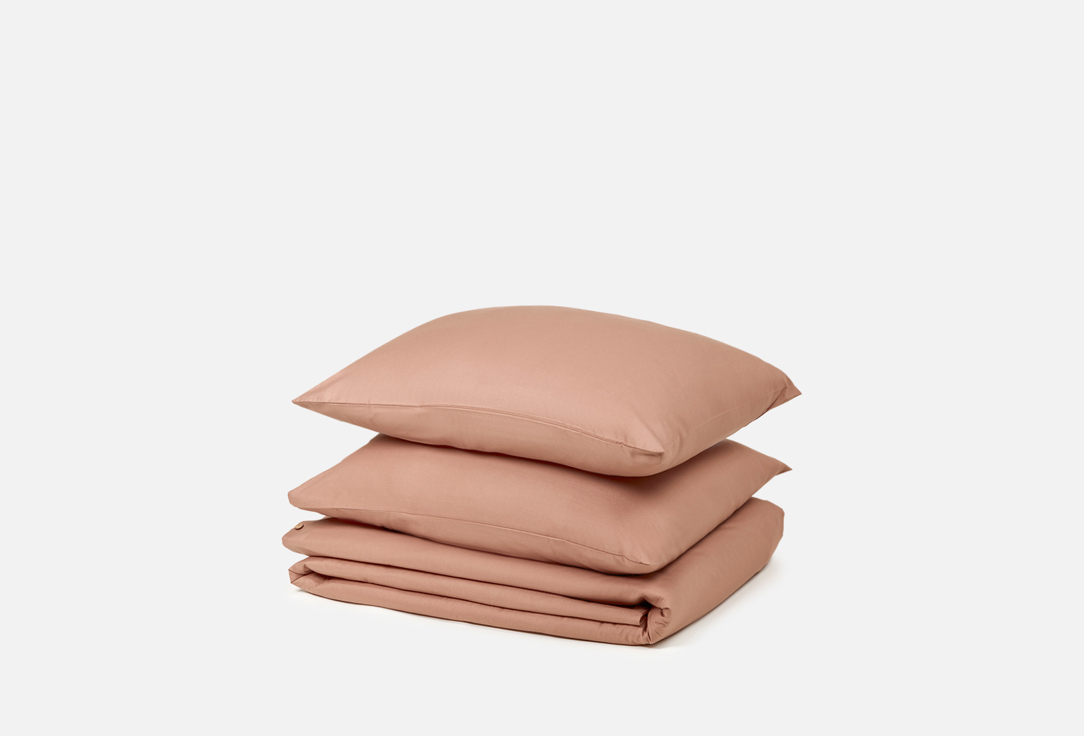 Изображение товара Комплект постельного белья Verossa Caramel Евро сатин премиум из хлопка