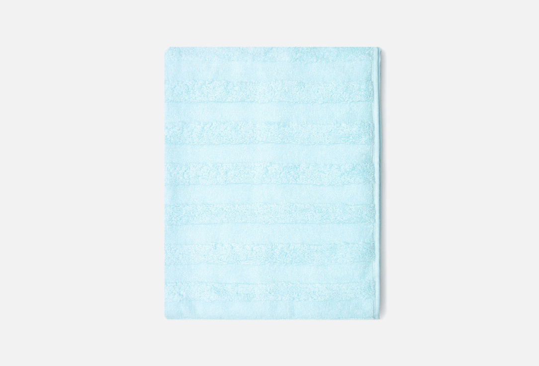 Изображение товара Махровое полотенце Verossa Stripe нежно-голубое 50х90 см для дома и отдыха