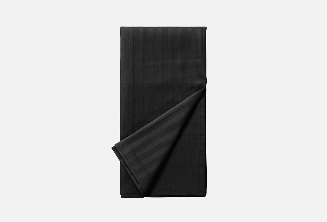Комплект наволочек Verossa Stripe Black, черный, 70х70 