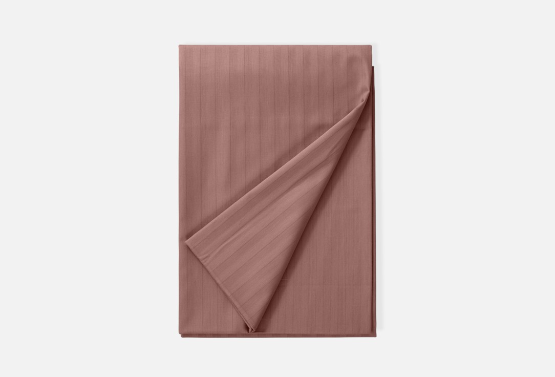 Изображение товара Пододеяльник Verossa Stripe Ash, коричневый, 200х220