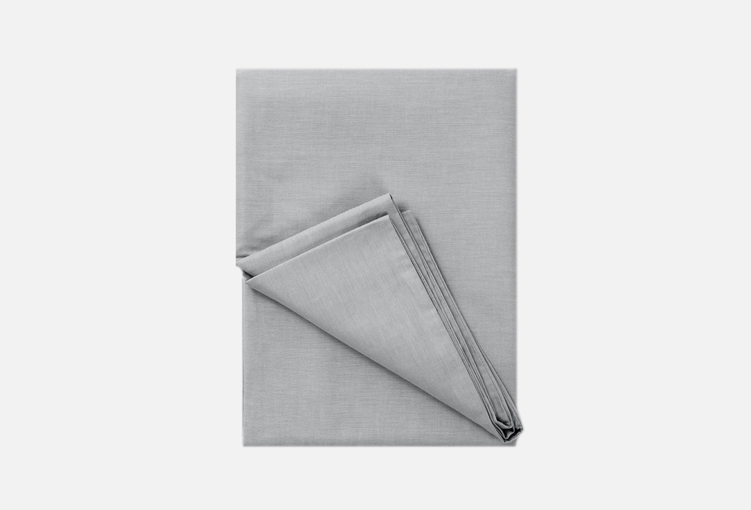 Изображение товара Пододеяльник Verossa Melange Silver 148x215 см хлопок серый
