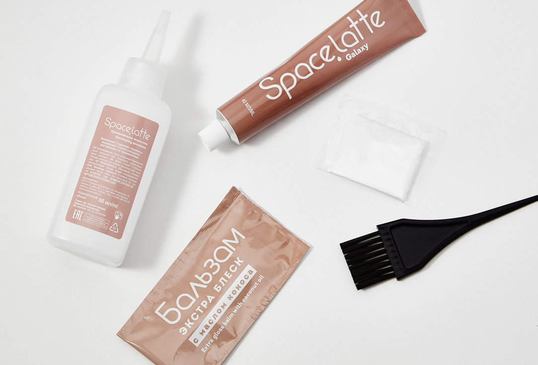 

Стойкая крем краска для волос SPACE LATTE, Galaxy 1 шт