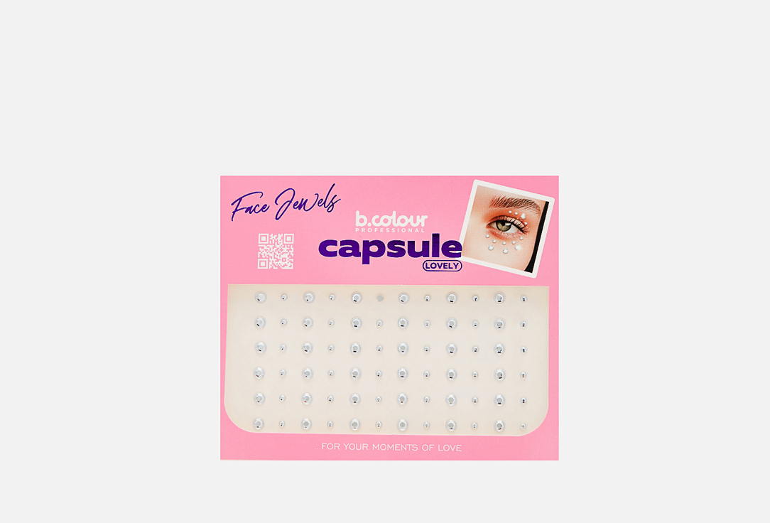 Изображение товара Стразы для лица и тела Lovely B.COLOUR PROFESSIONAL B.COLOUR PRO CAPSULE