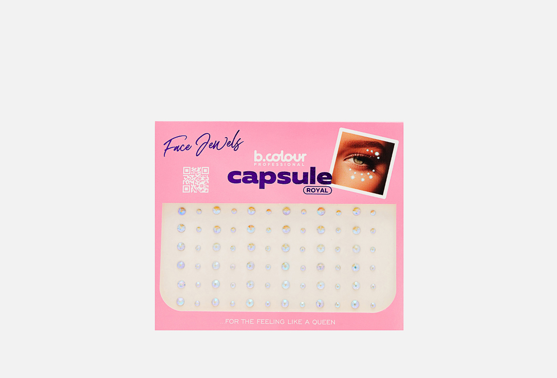 Изображение товара Стразы для лица и тела Royal B.COLOUR PROFESSIONAL B.COLOUR PRO CAPSULE