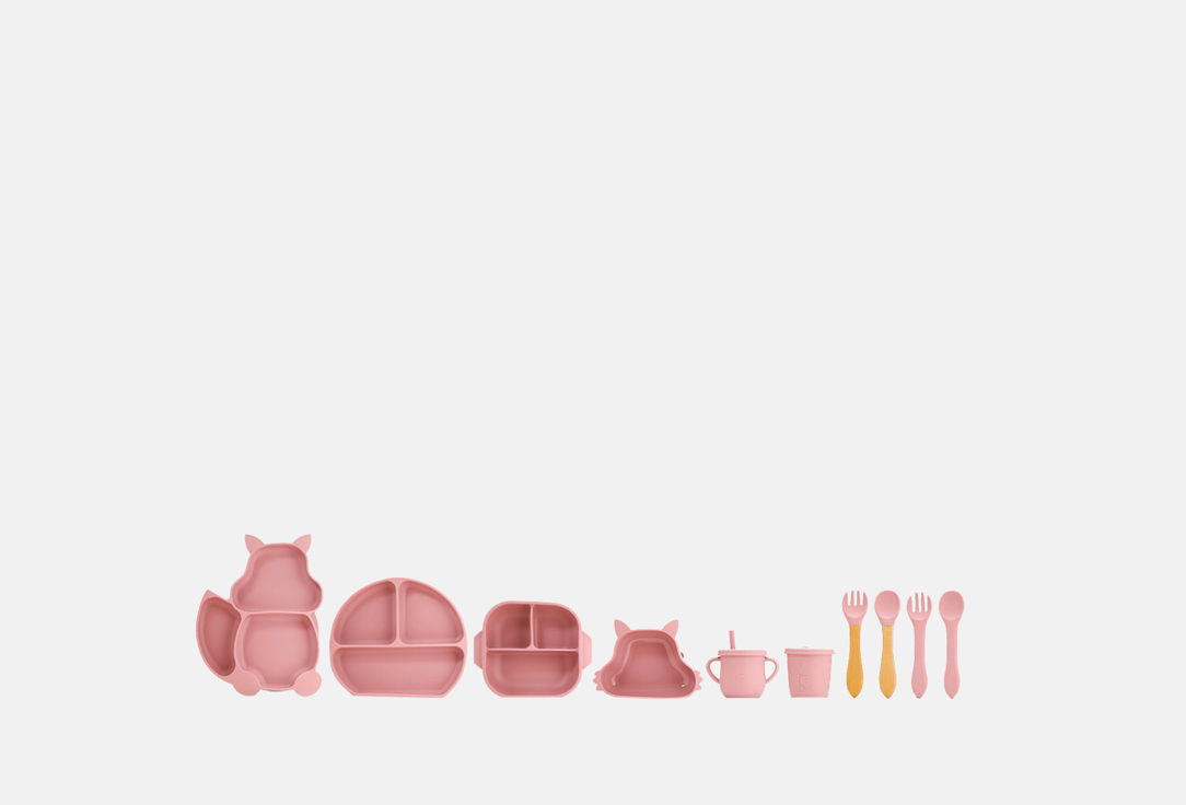 

Набор посуды для кормления PLAY KID, 13 предметов 13 шт