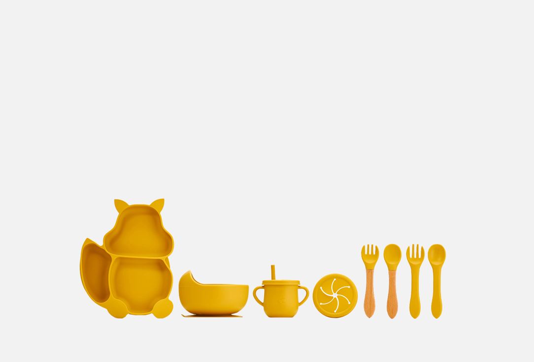 

Набор посуды для кормления PLAY KID, 11 предметов 11 шт