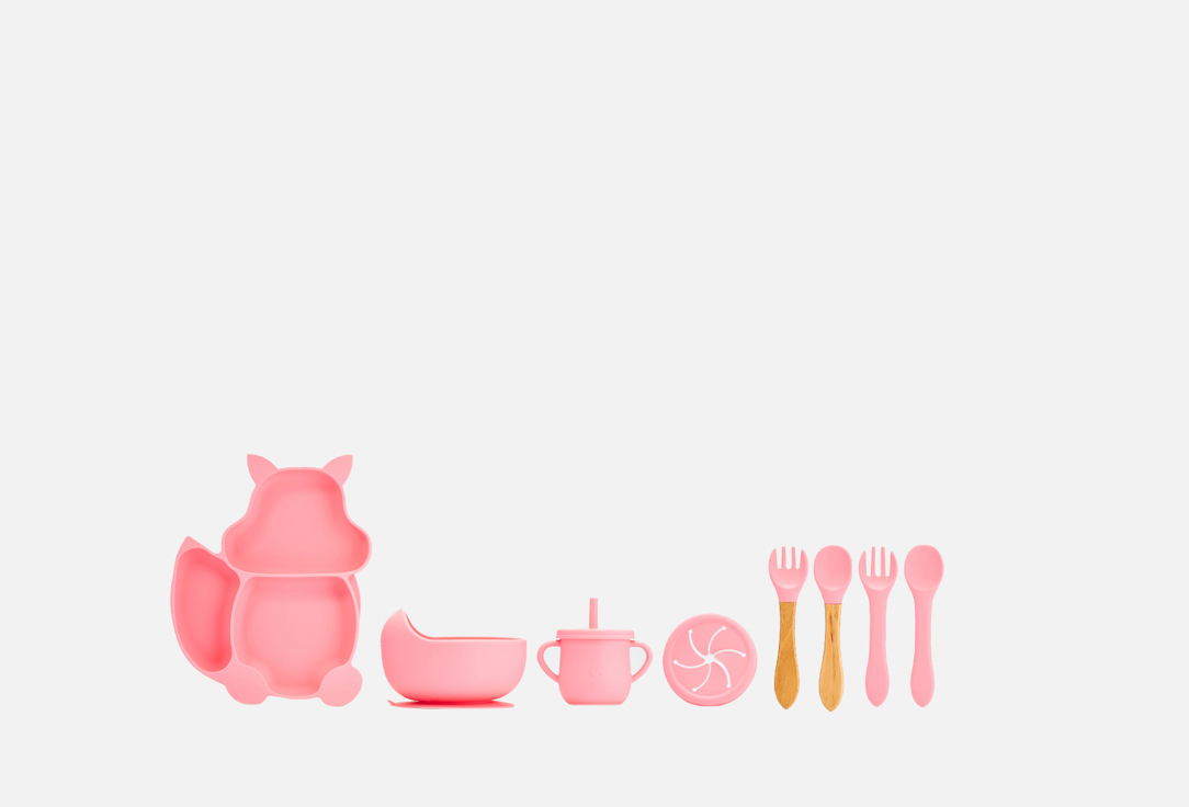 

Набор посуды для кормления PLAY KID, 11 предметов 11 шт